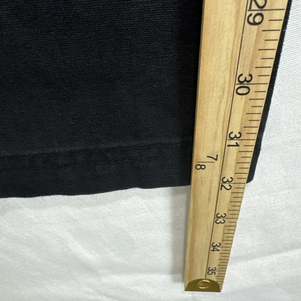 Von Dutch Jeans Mens Sz 30x32 Double Knee Patch Graphic Black Denim -NEW w/ Tag - Picture 7 of 13
